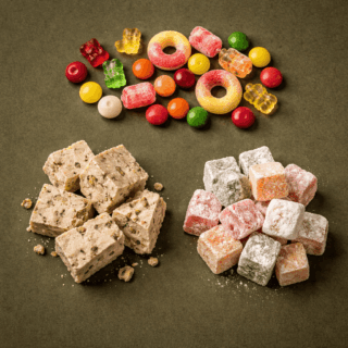 Dulciuri, bomboane și biscuiți